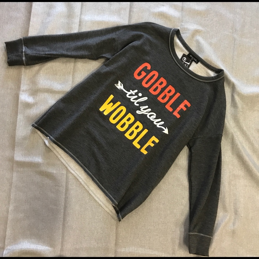 Thanksgiving Shirt Gobble til you wobble